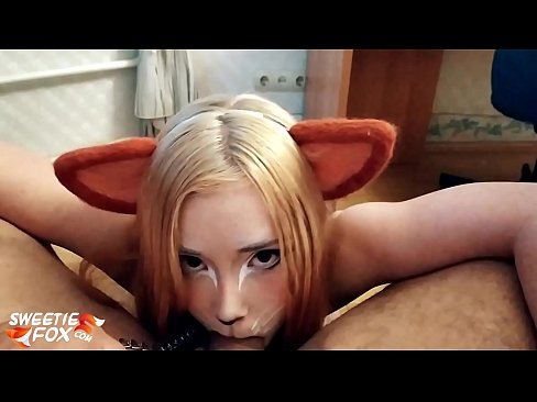 ❤️ Китсуне го проголта курот и сврши во устата Порно видео на порно mk.hentai-ita.ru